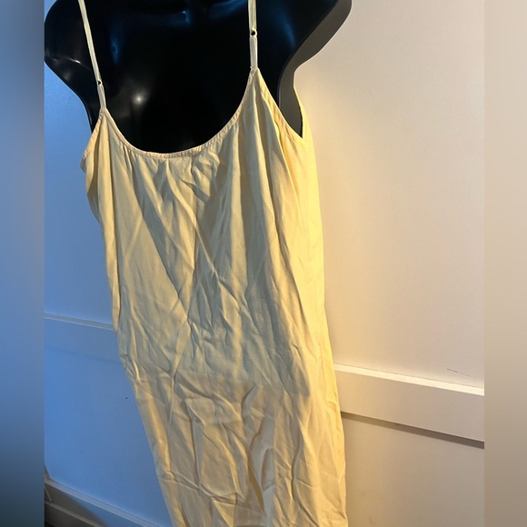 Vintage April Cornell Butter Yellow Maxi dress with tule summer dress wedding - Picture 6 of 9